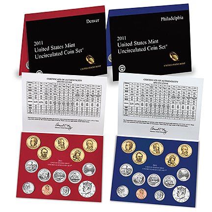 US Mint Uncirculated Coin Set  coin collectible - Main Image 2