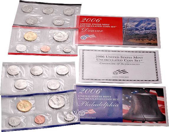 US Mint Uncirculated Coin Set  coin collectible - Main Image 2
