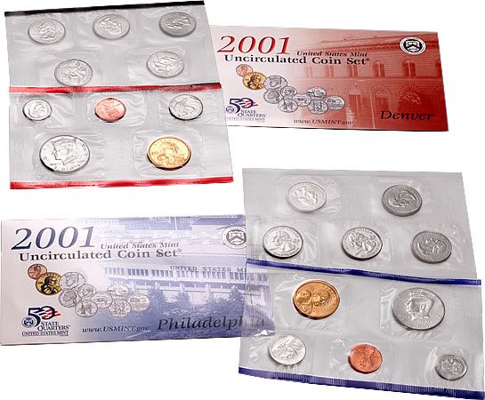 US Mint Uncirculated Coin Set  coin collectible - Main Image 2