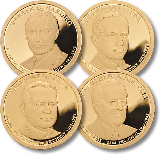 US Mint Presidential $1 Coin Proof Set  coin collectible - Main Image 2