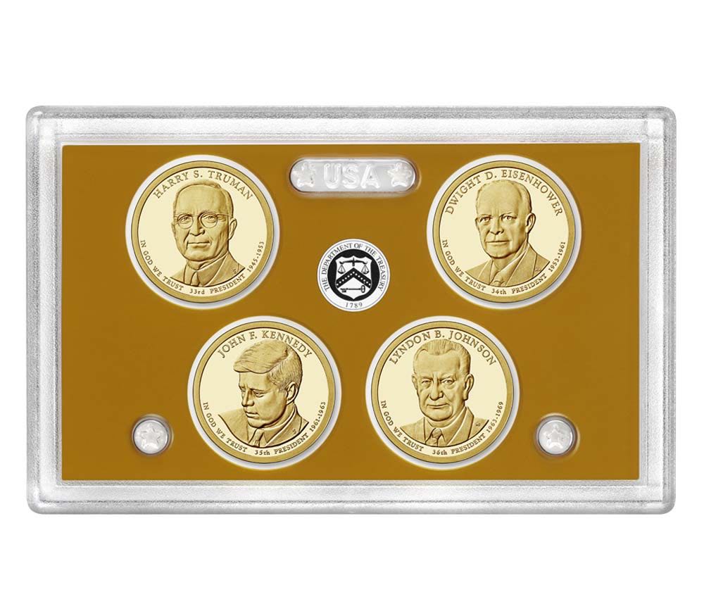 US Mint Presidential $1 Coin Proof Set  coin collectible - Main Image 2