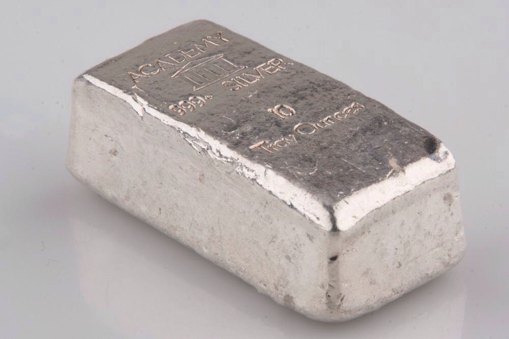 Academy hand-poured Silver Bar  coin collectible - Main Image 2