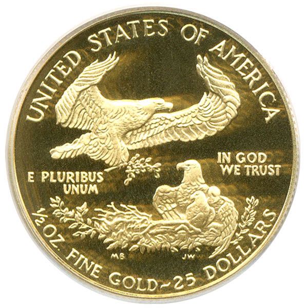 États-Unis 25 Dollar Gold Eagle  coin collectible - Main Image 2