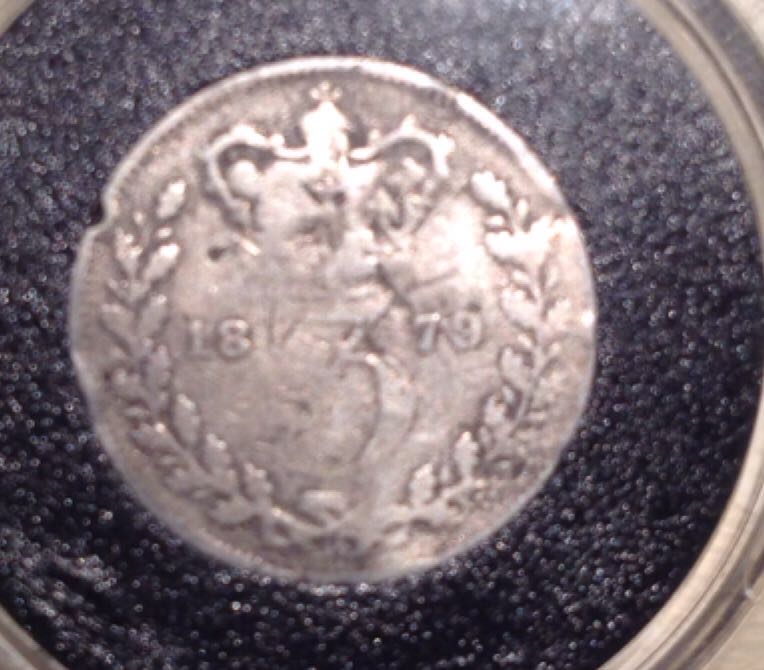 British 3 Pence  coin collectible - Main Image 2