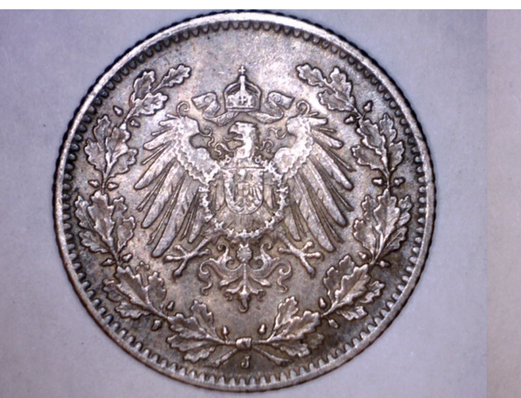 German 1/2 Mark  coin collectible - Main Image 2
