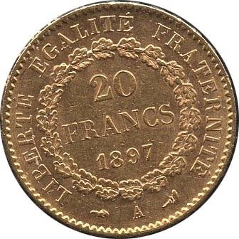 France 20 Francs  coin collectible - Main Image 2