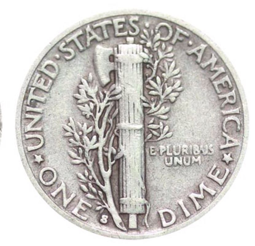 Mercury Dime  coin collectible - Main Image 2