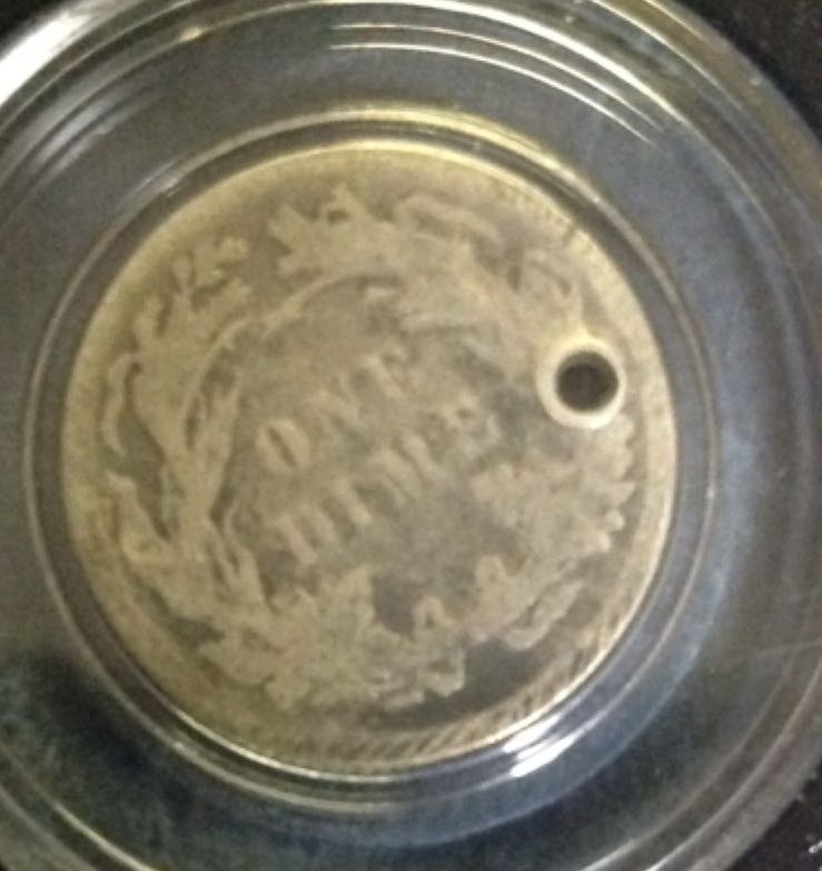 Liberty Seated Dime  coin collectible - Main Image 2