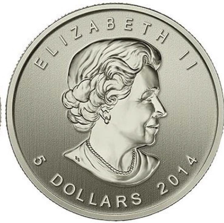 Canada Maple Leaf Peregine Falcon  coin collectible - Main Image 2