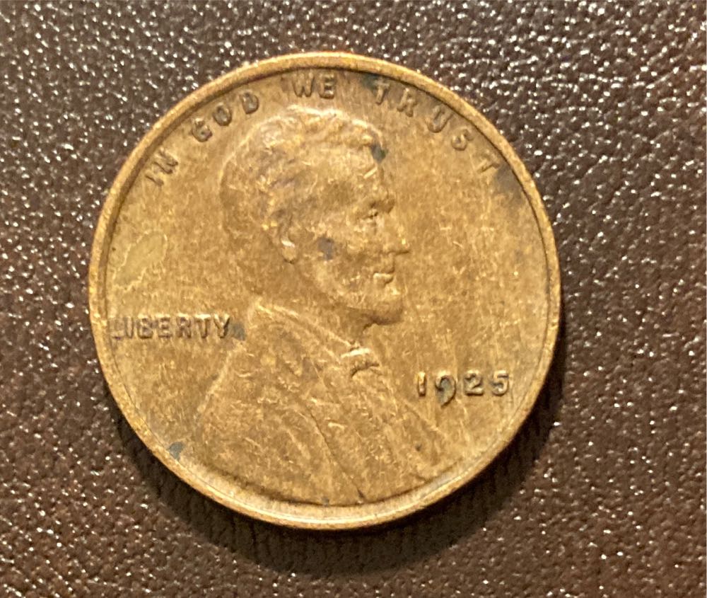 1925 Penny  coin collectible - Main Image 3