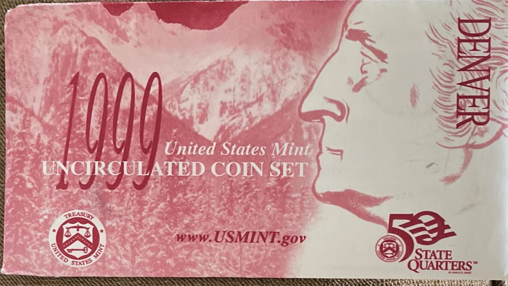 1999 D Uncirculated Coin Set  coin collectible - Main Image 3