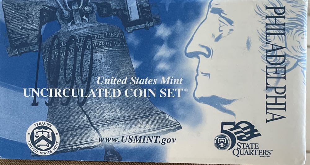 1999 P Uncirculated Coin Set  coin collectible - Main Image 3
