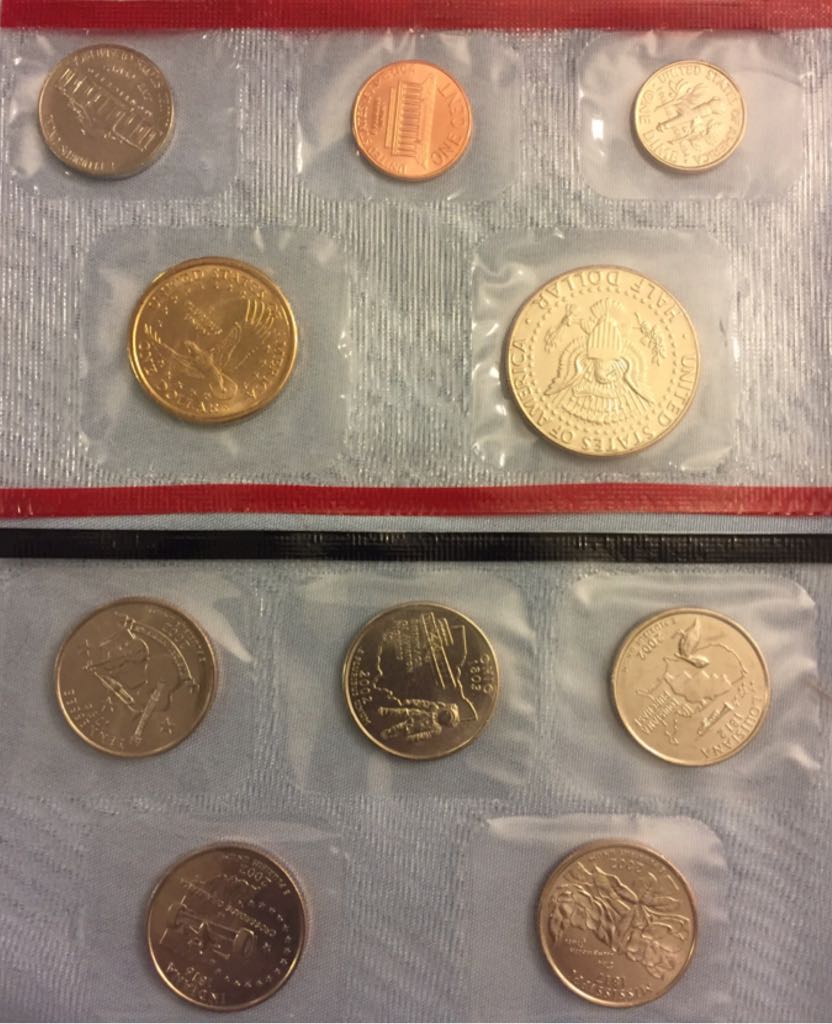 2002 D Uncirculated Coin Set  coin collectible - Main Image 2