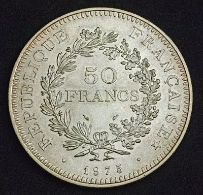 France Silver 50 Francs Hercules  coin collectible - Main Image 2