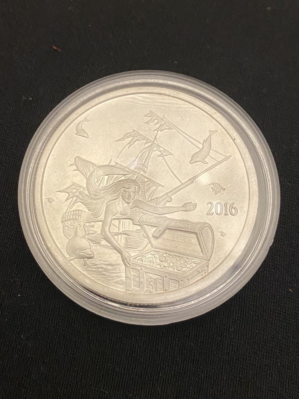 Silverbug Island #3 Mermaid coin collectible - Main Image 3