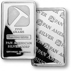 Pan American 5 gram Bar  coin collectible - Main Image 2
