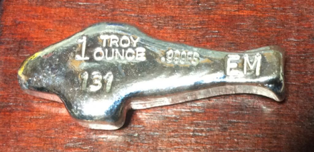 Ericson Silver Fish  coin collectible - Main Image 2