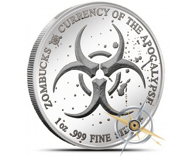 2017 Zombucks- Walker  coin collectible - Main Image 2