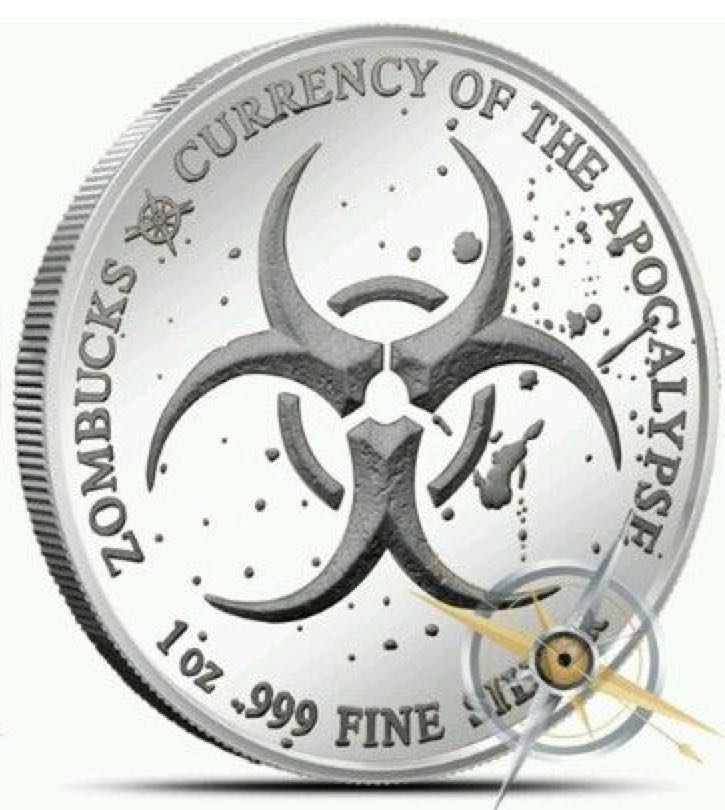 2017 Zombucks- Morgue Anne  coin collectible - Main Image 2