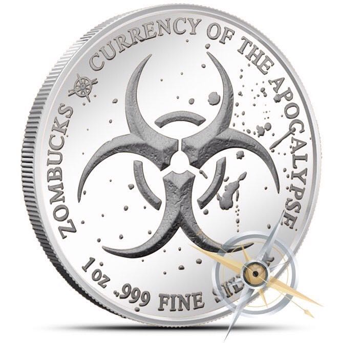 2018 Zombucks- Zombuff  coin collectible - Main Image 2