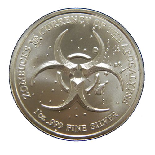 2019 Zombucks- Starving Liberty  coin collectible - Main Image 2
