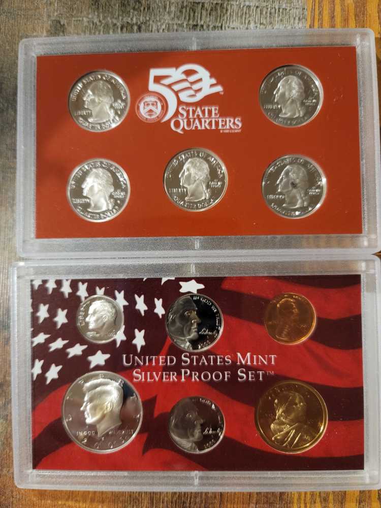2005 United States Mint Silver Proof Set  coin collectible - Main Image 3
