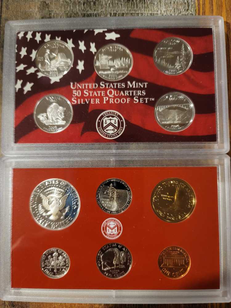 2005 United States Mint Silver Proof Set  coin collectible - Main Image 4