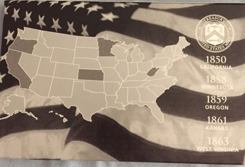 2005 US Mint Quarter Silver Proof Set  coin collectible - Main Image 2