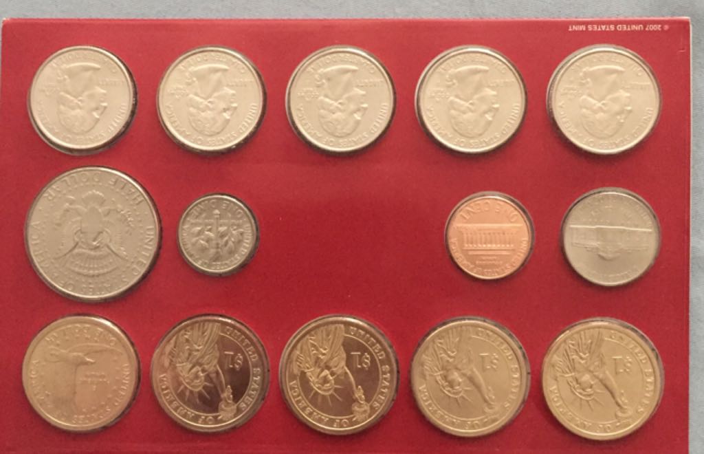 Proof Set Uncirculated D 2007  coin collectible - Main Image 2