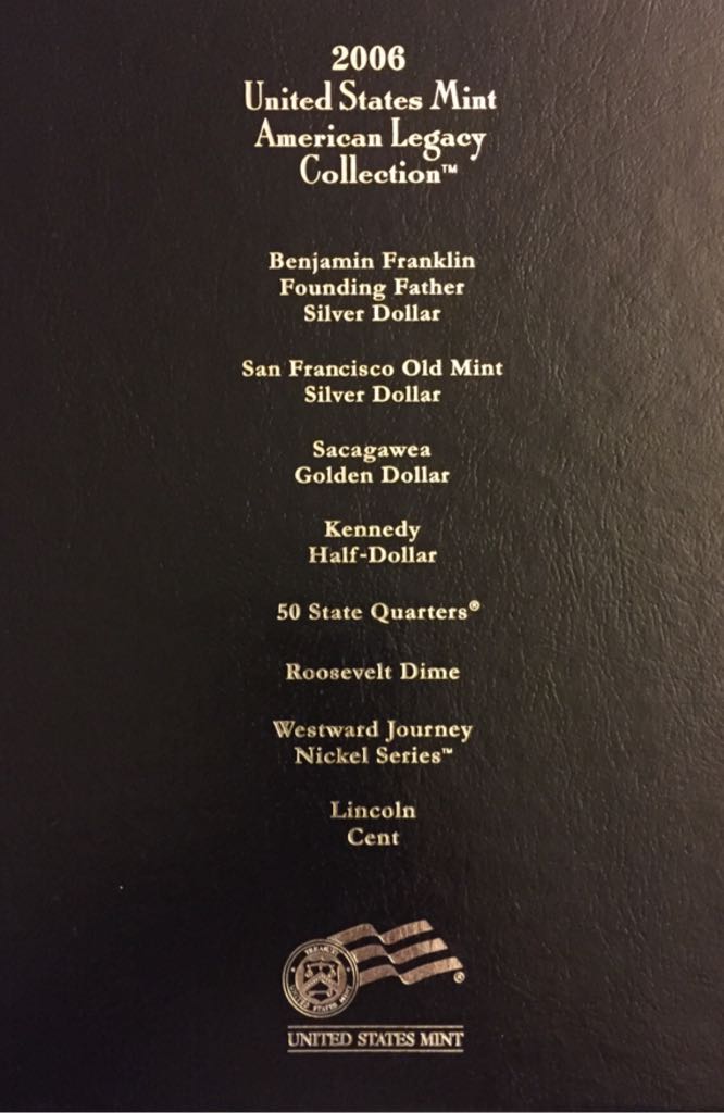 2006 US Mint American Legacy Collection  coin collectible - Main Image 2