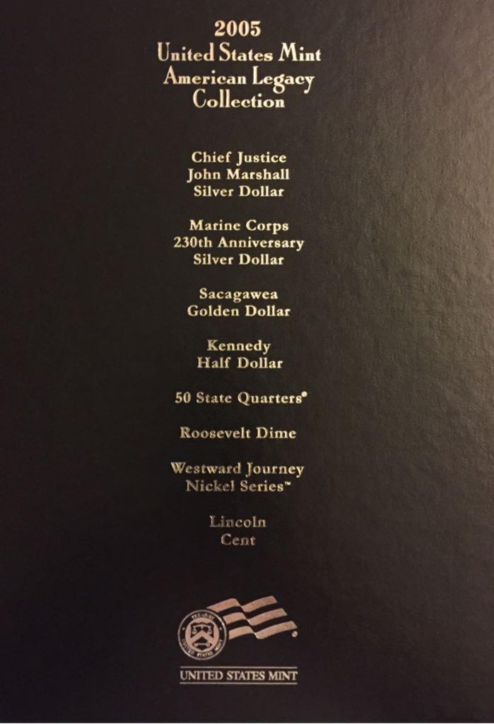 2005 US Mint American Legacy Collection  coin collectible - Main Image 2