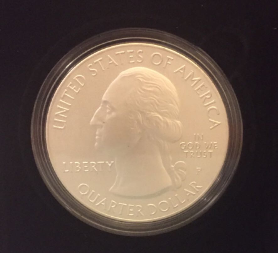 2015 P Saratoga Silver Dollar  coin collectible - Main Image 1