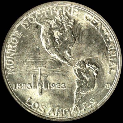 Monroe Doctrine Centennial  coin collectible - Main Image 2