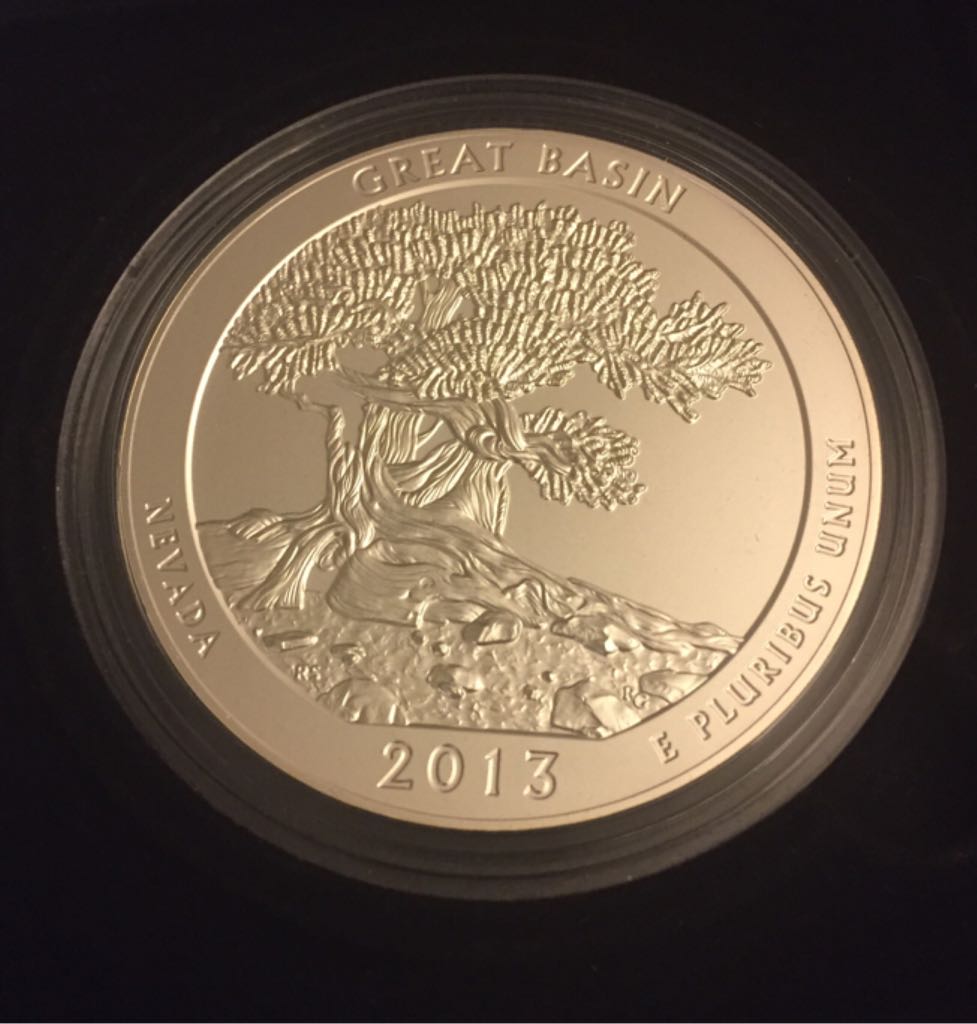 2013 Great Basin Silver Quarter  coin collectible - Main Image 2