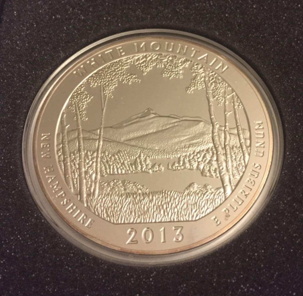 2013 White Mountain Silver Quarter  coin collectible - Main Image 2