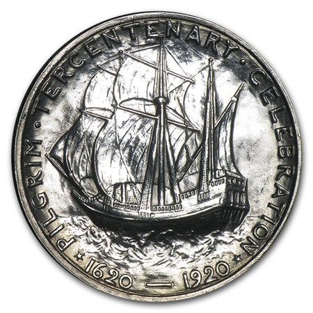 Pilgrim Tercentary  coin collectible - Main Image 2