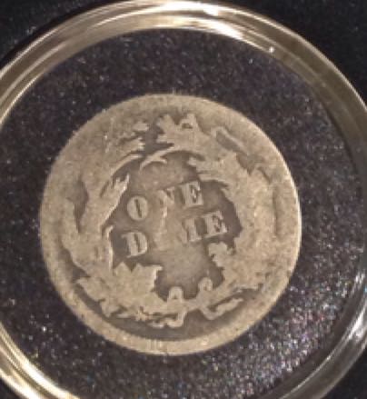 Liberty Seated Dime  coin collectible - Main Image 2