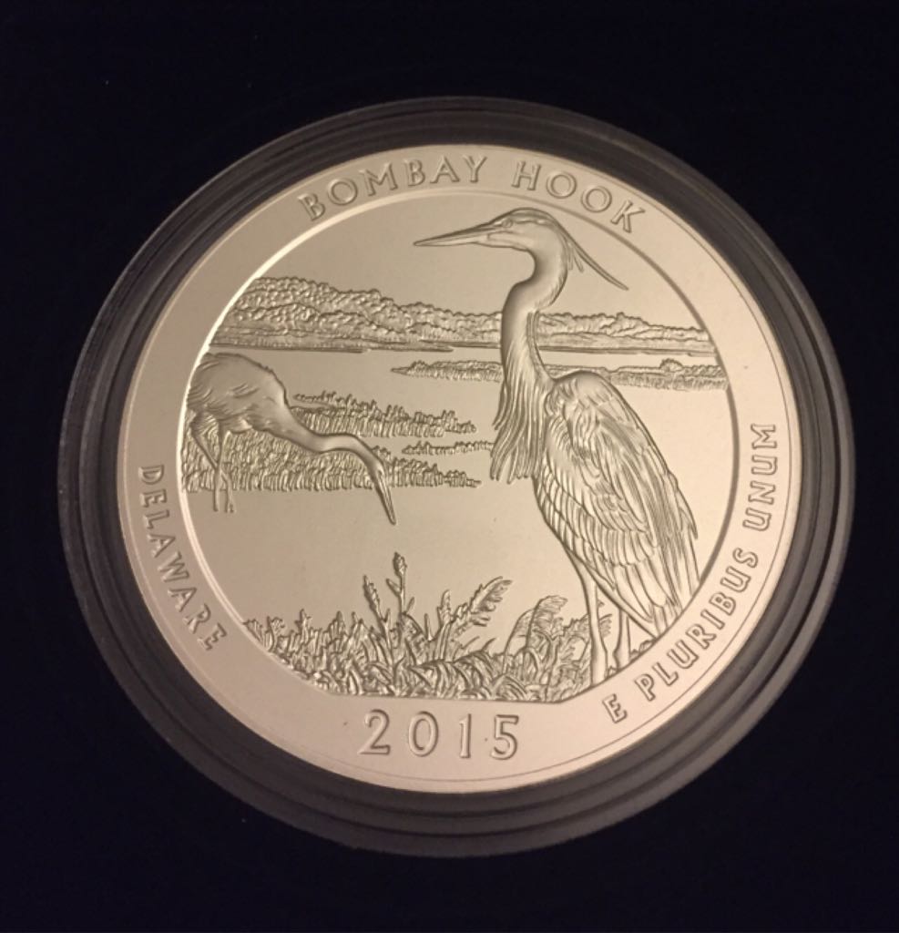 2015 Bombay Hook Quarter  coin collectible - Main Image 2