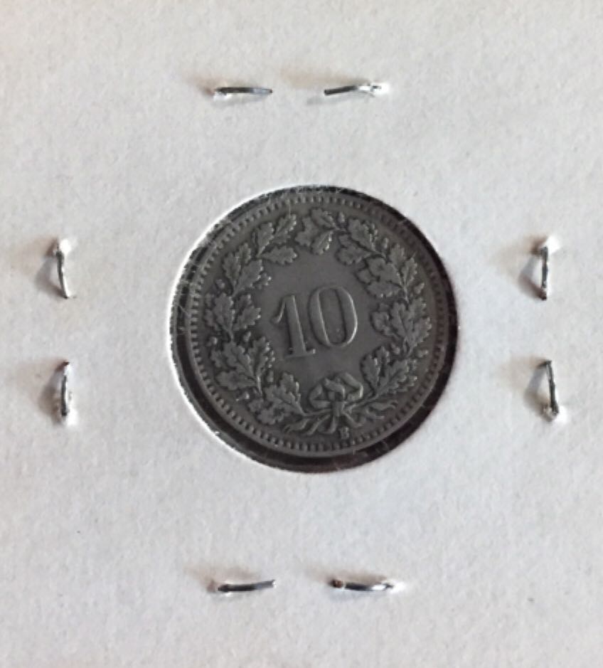 1925 Switzerland 10 Centimes  coin collectible - Main Image 2