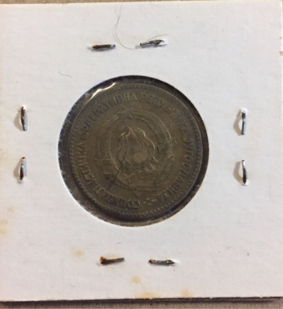 1963 Yugoslavia 20 Dinara  coin collectible - Main Image 2
