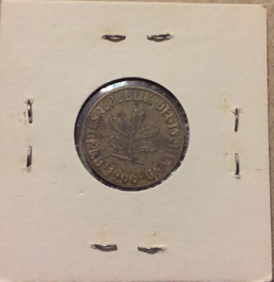 1978-J German 5 Pfennig  coin collectible - Main Image 2