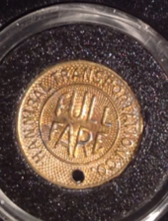 Hannibal Transportation Co. Token  coin collectible - Main Image 2