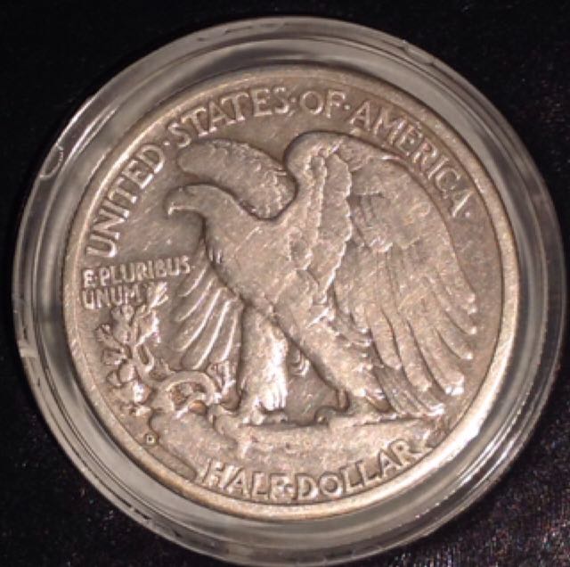 Walking Liberty Half Dollar  coin collectible - Main Image 2