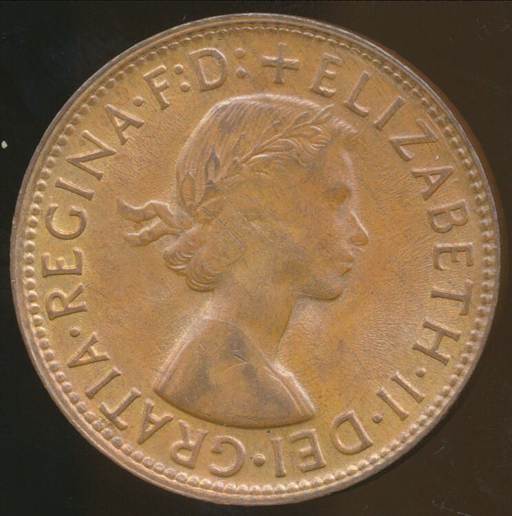 Elizabeth II Penny  coin collectible - Main Image 2