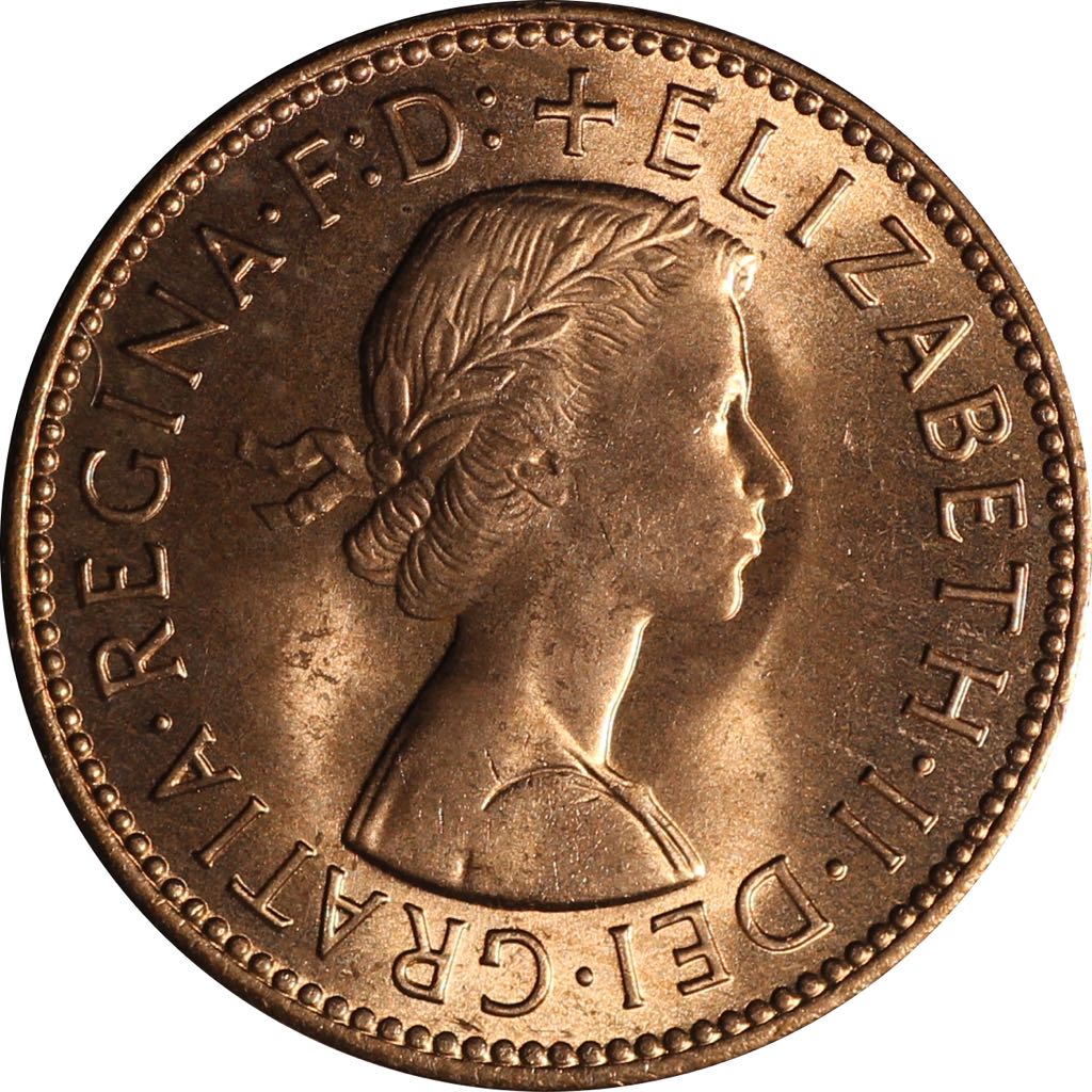 Elizabeth II Half Penny  coin collectible - Main Image 2