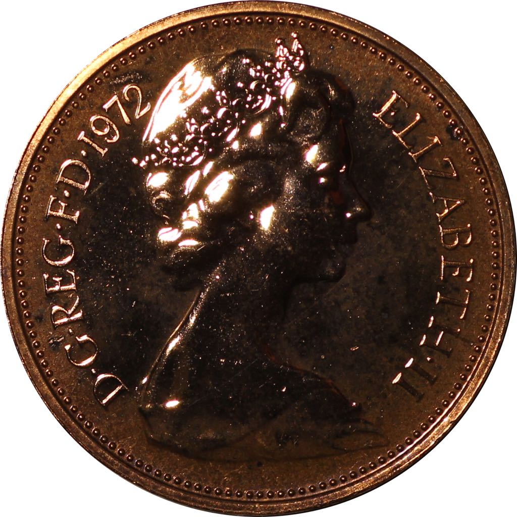 Elizabeth II Two New Pence  coin collectible - Main Image 2