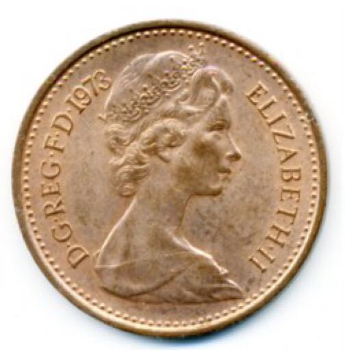 Elizabeth II Half New Pence  coin collectible - Main Image 2