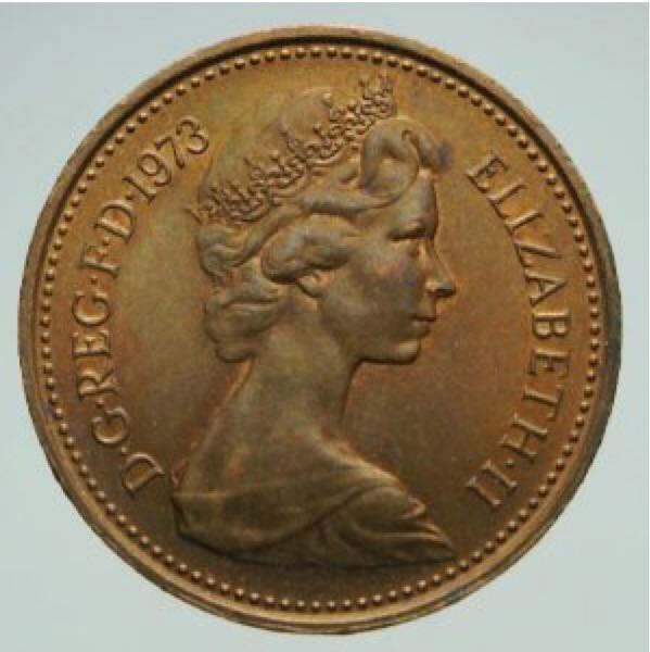 Elizabeth II One New Penny  coin collectible - Main Image 2
