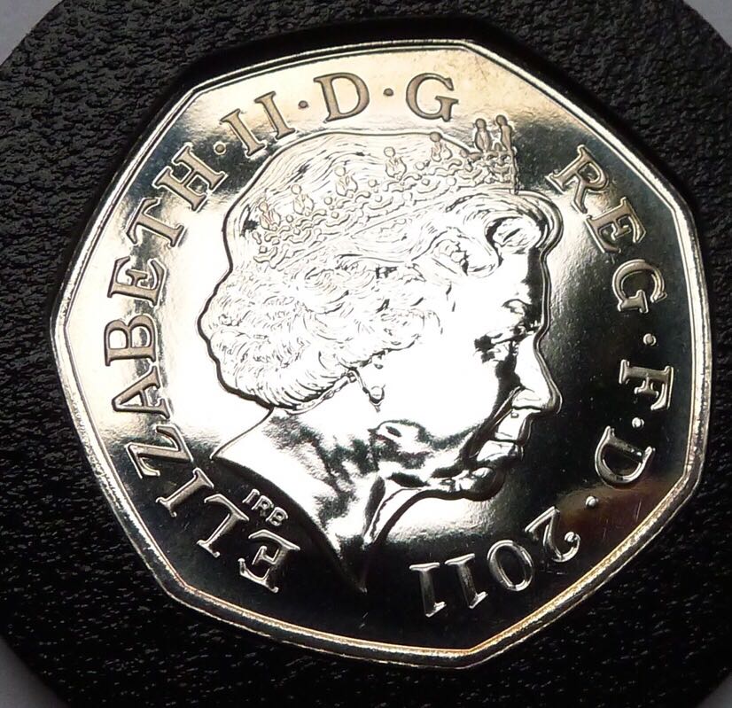 Elizabeth II Fifty Pence (cycling)  coin collectible - Main Image 2