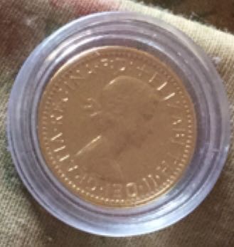 Elizabeth II: Farthing  coin collectible - Main Image 2